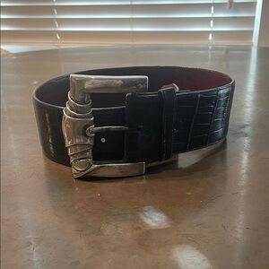 Barry Kieselstein Cord sterling silver signed and dated 1998 fixed crocodile